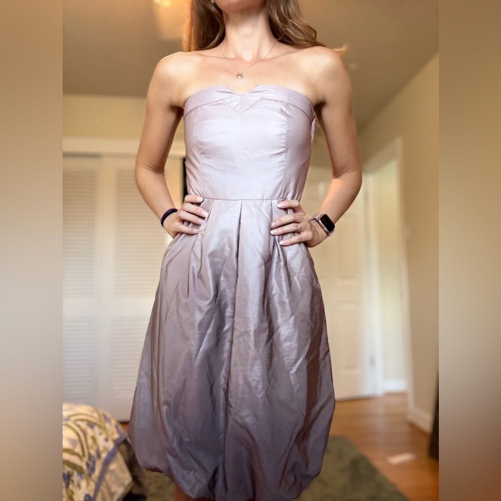 RW&CO. Ombré Bubble Hem Dress